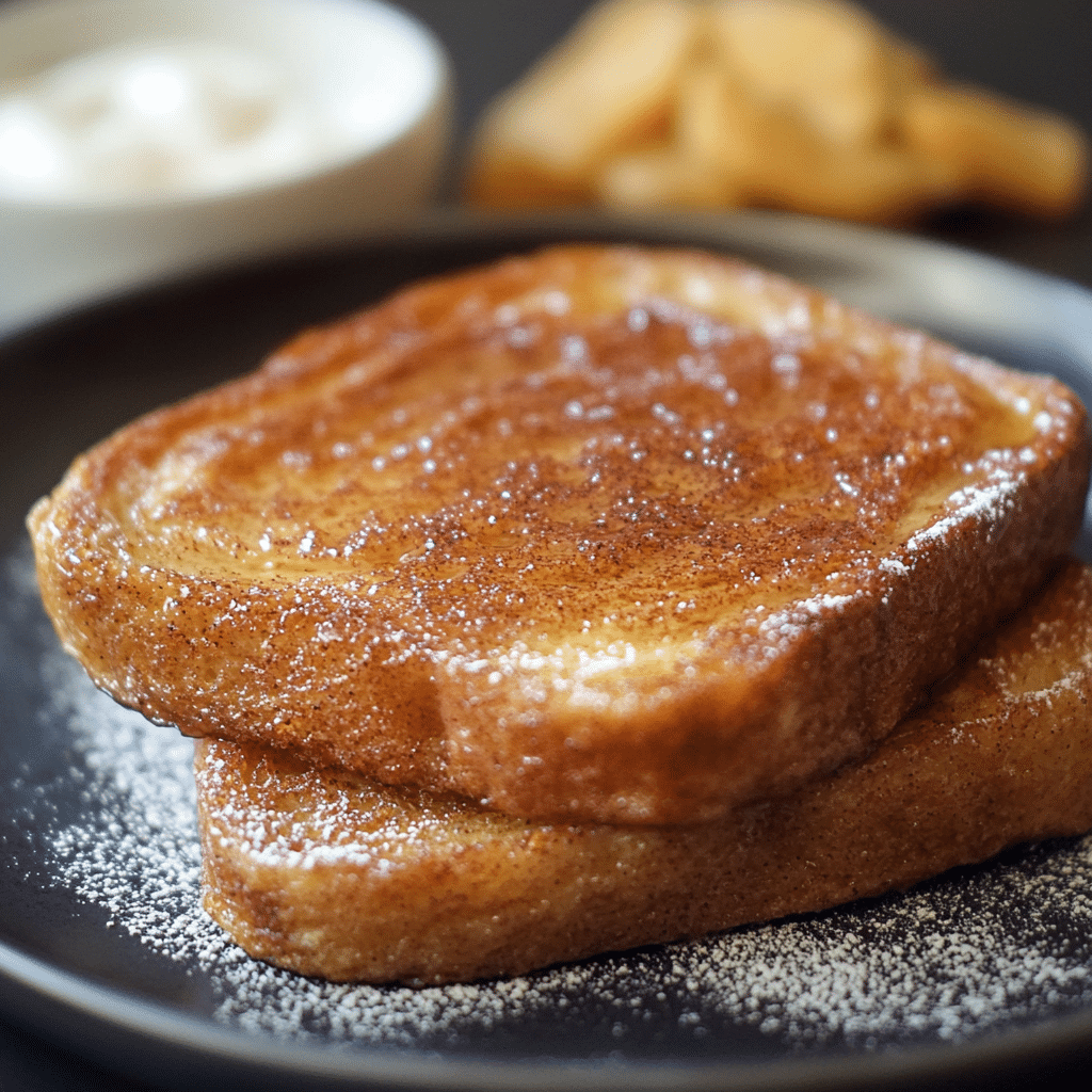 Sweet & Crunchy Cinnamon Toast