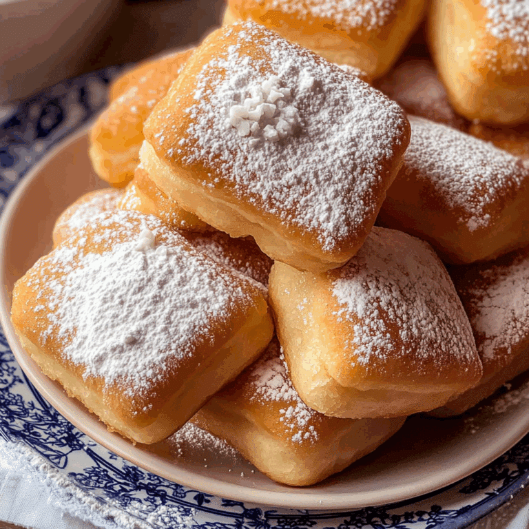 Vanilla French Beignets