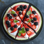Watermelon Fruit Pizza