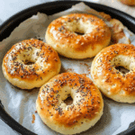 Air Fryer Protein Bagels
