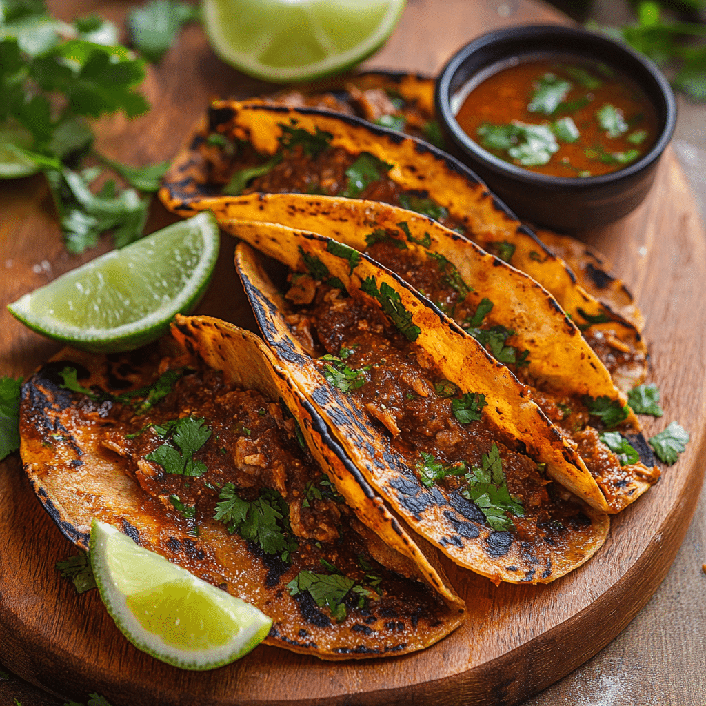 Birria Tacos with Rich Consomme
