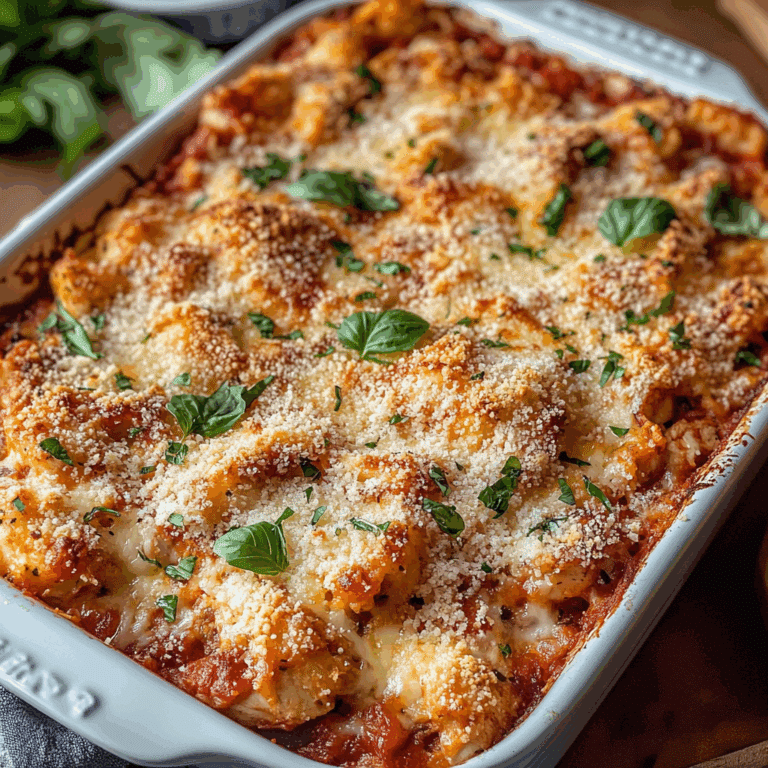 Chicken Parm Casserole