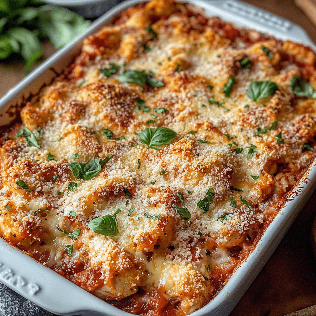Chicken Parm Casserole