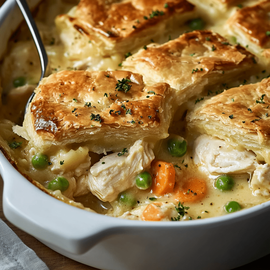 Chicken Pot Pie Casserole Recipe