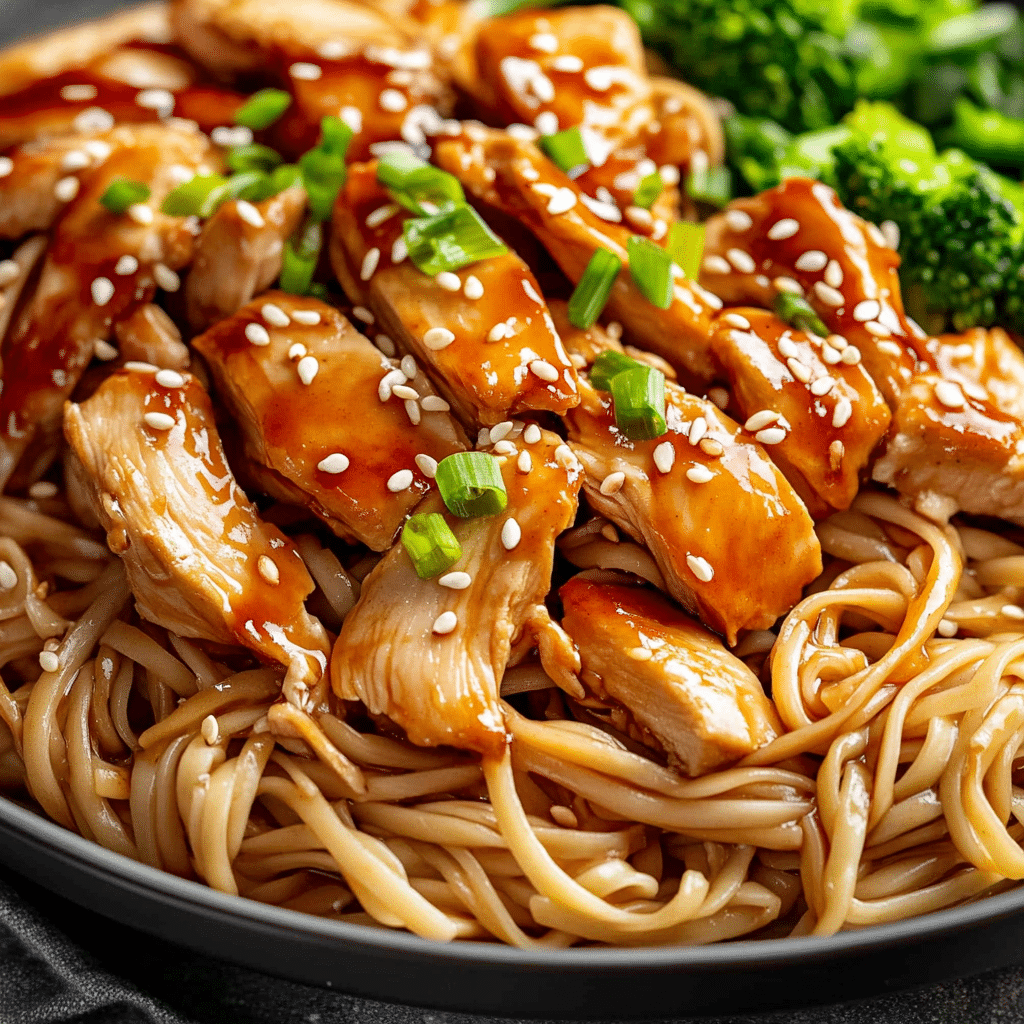 Chicken Teriyaki Noodles