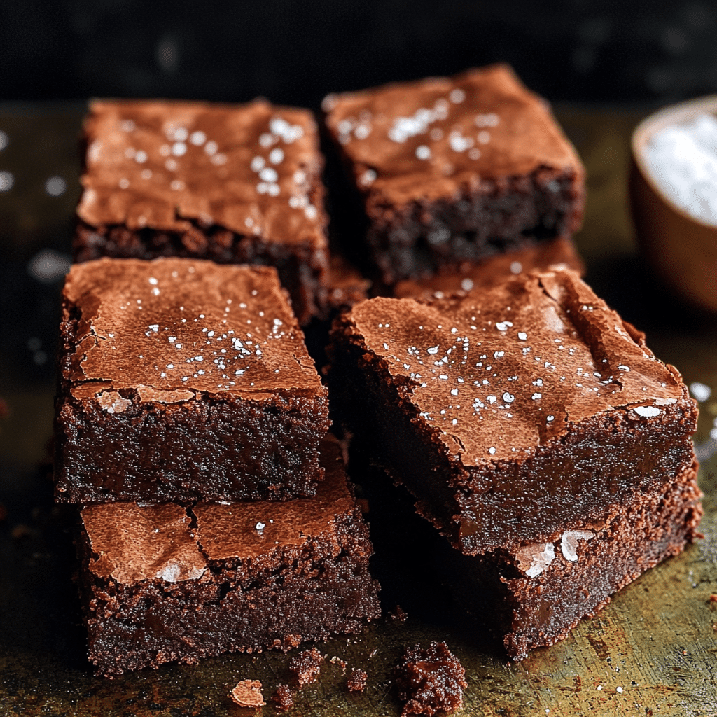 Chocolate Mochi Brownies