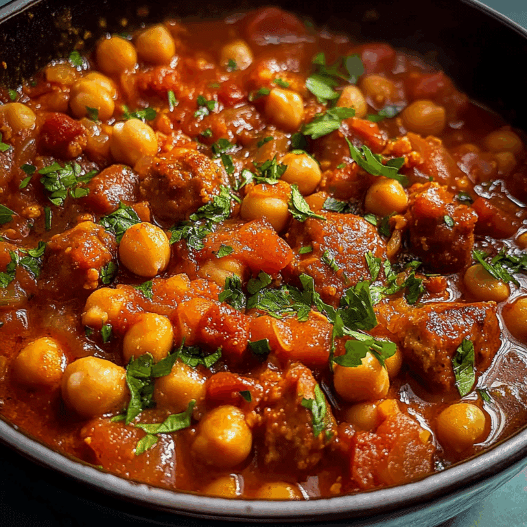 Chorizo Chickpea Stew
