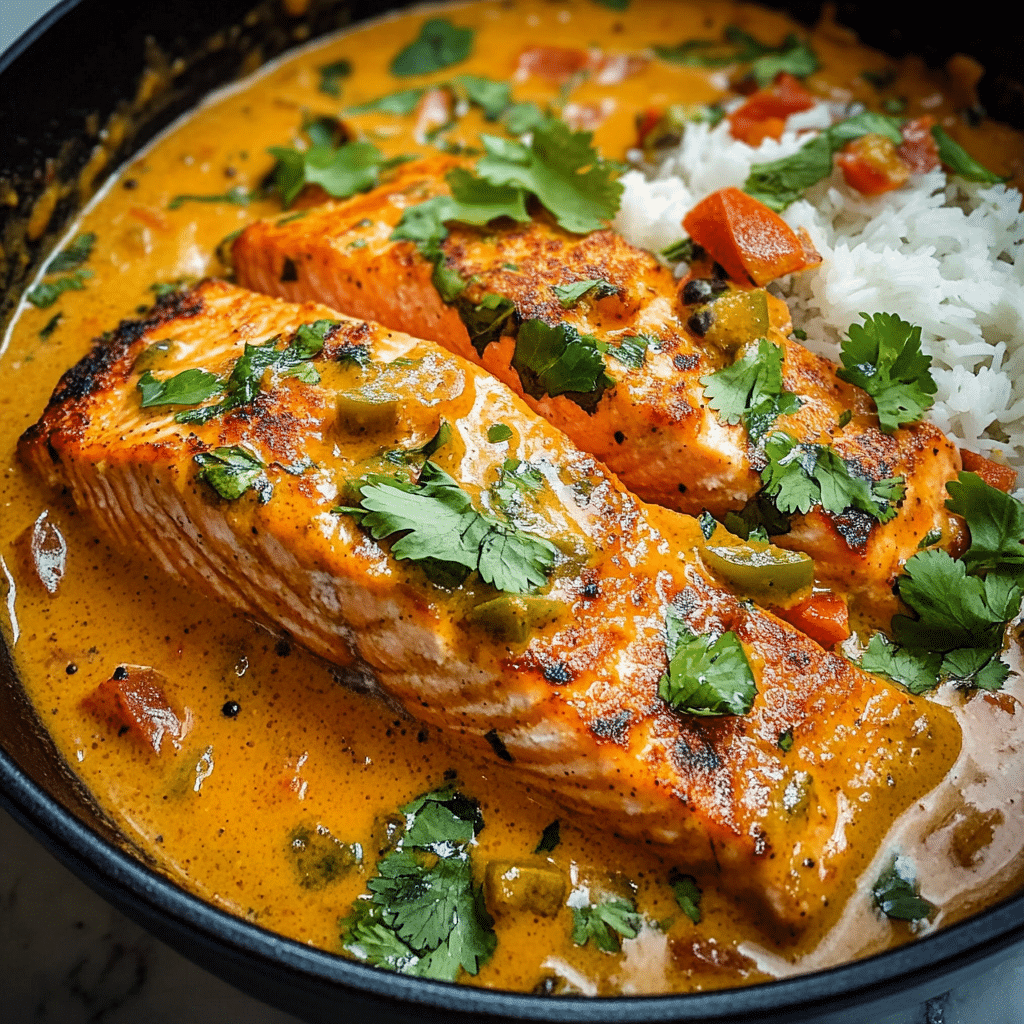 Coconut Curry Salmon