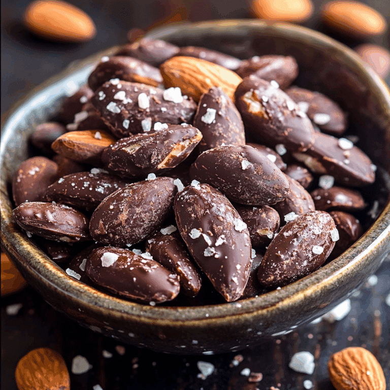 Dark Chocolate Sea Salt Almonds
