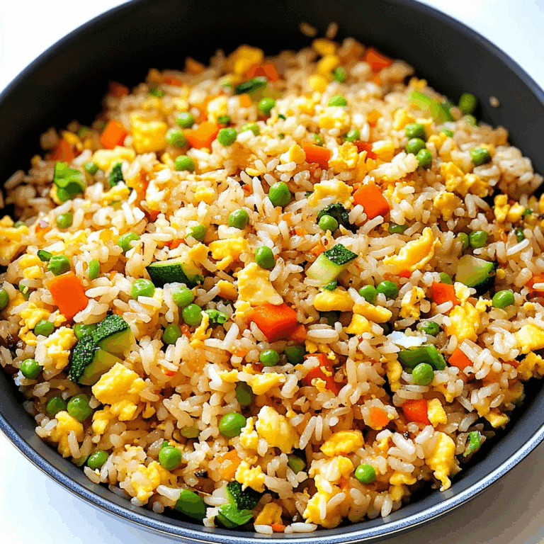 Egg Fried Rice with Veggies