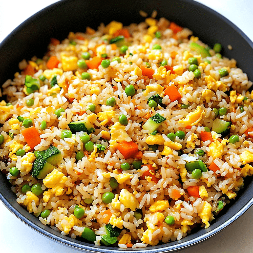 Egg Fried Rice with Veggies