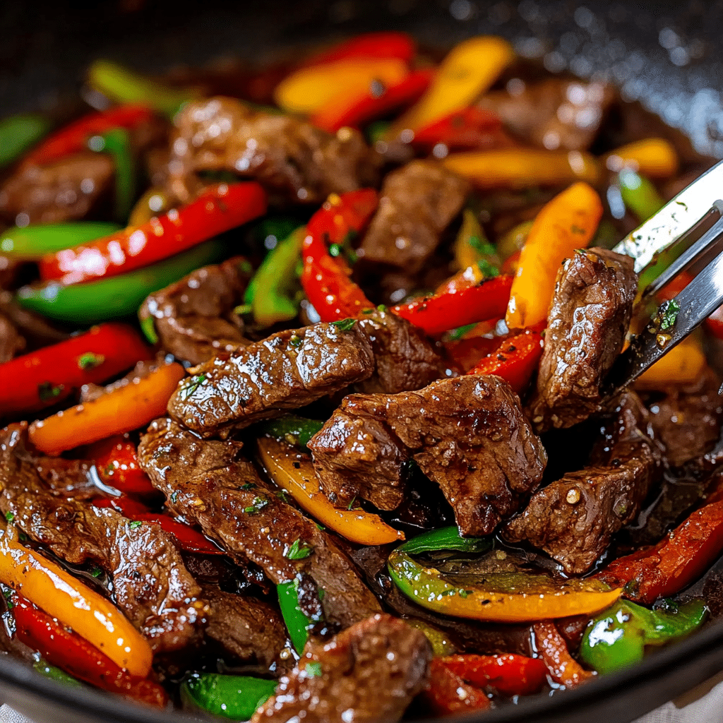Flavorful Pepper Steak