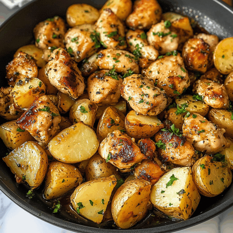 Garlic Butter Chicken & Potatoes
