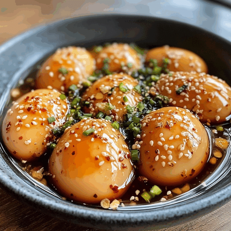 Korean Marinated Mayak Eggs
