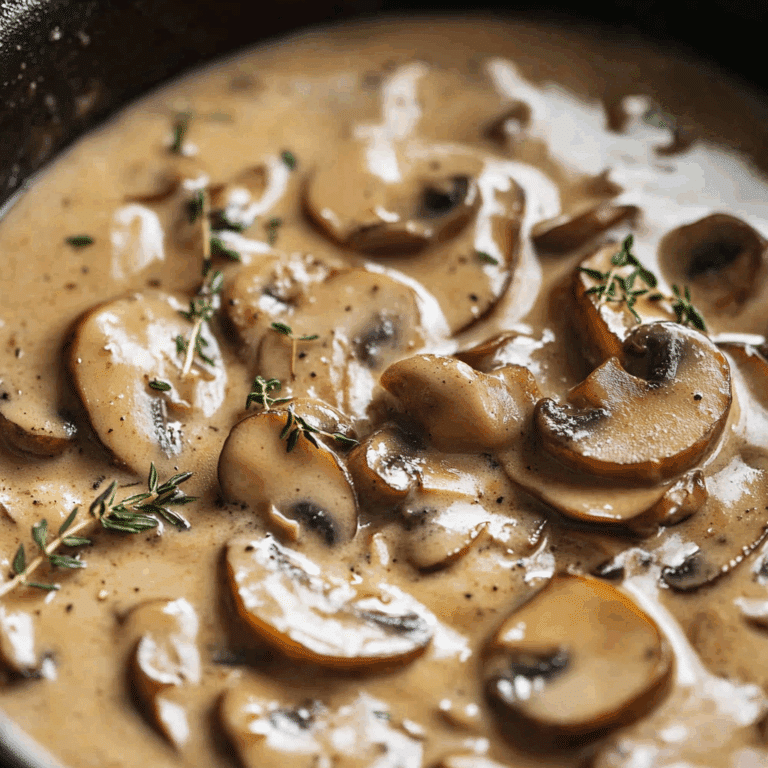 Mushroom Sauce