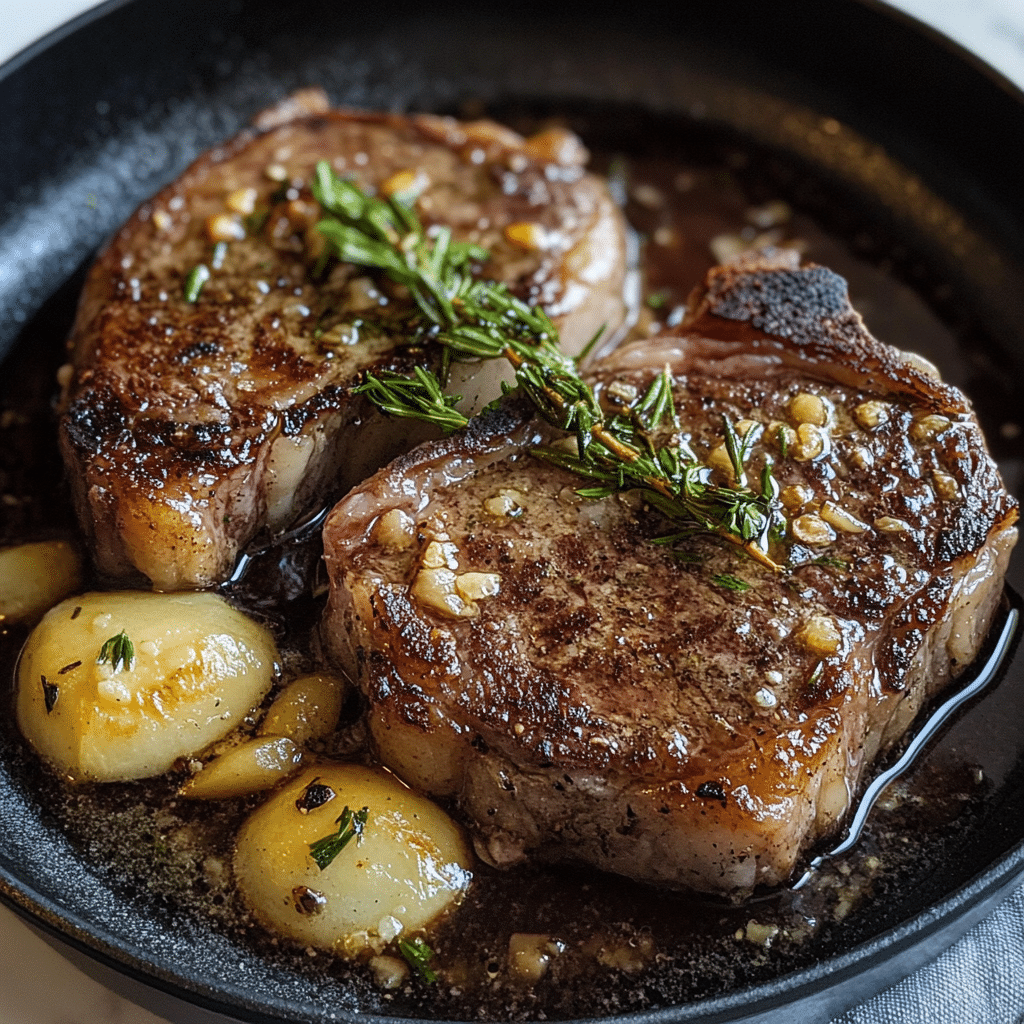 Pan-Seared Garlic Butter Steak