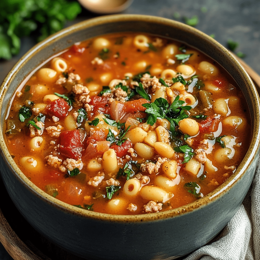 Pasta Fagioli Soup