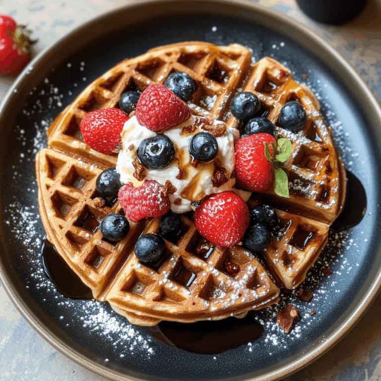 Protein Waffles
