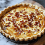 Quiche Lorraine with Bacon and Gruyère