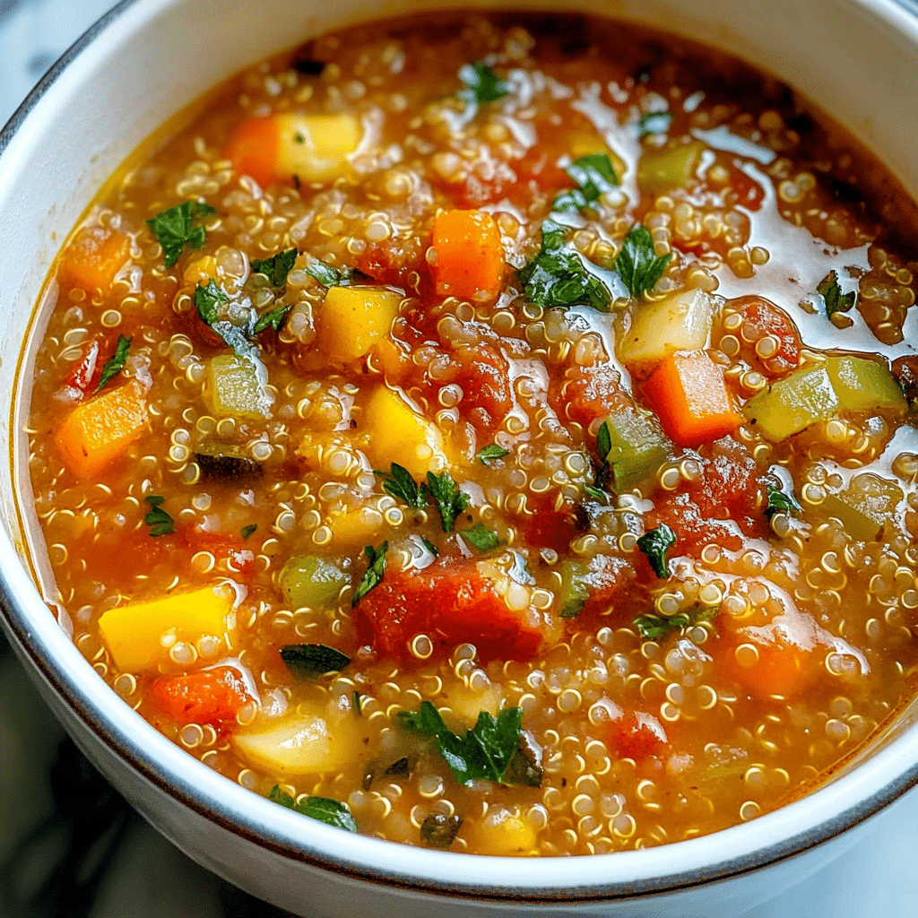 Quinoa Vegetable Soup