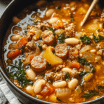 Sausage Fennel and White Bean Soup