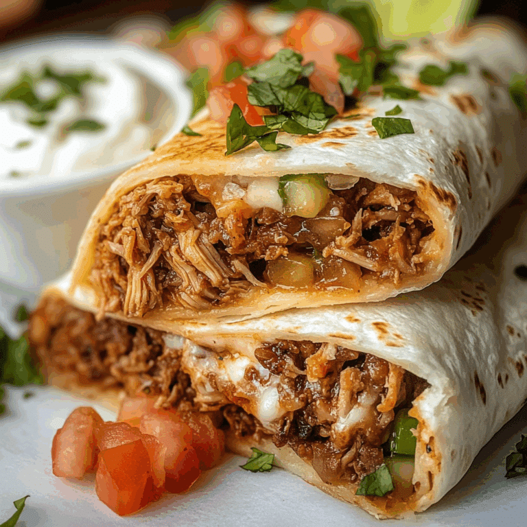 Shredded Beef Burritos
