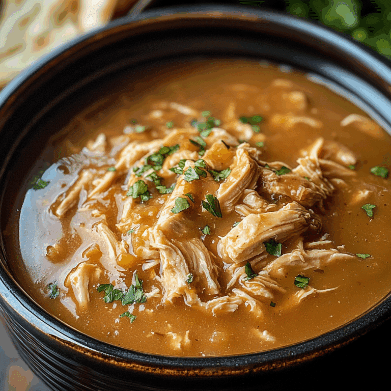 Slow Cooker Chicken & Gravy