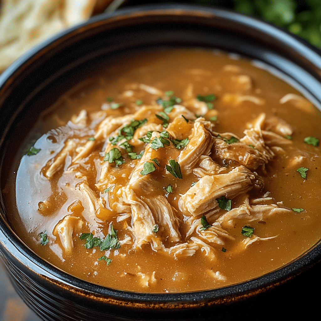Slow Cooker Chicken & Gravy