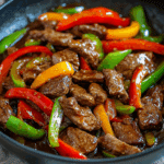 Steak & Peppers Stir Fry
