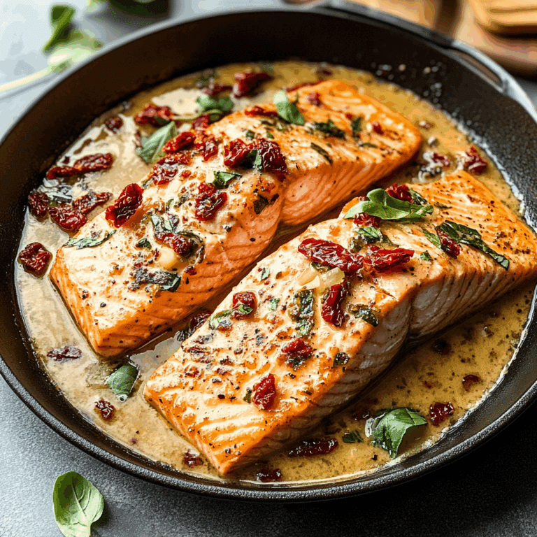 Sun-Dried Tomato Marry Me Salmon