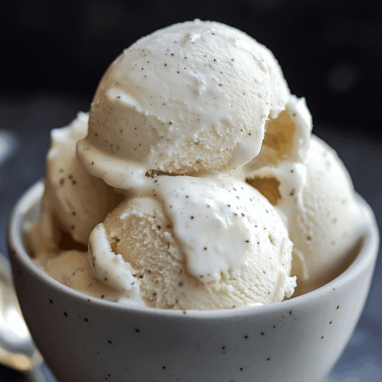 Vanilla Bean Coconut Ice Cream