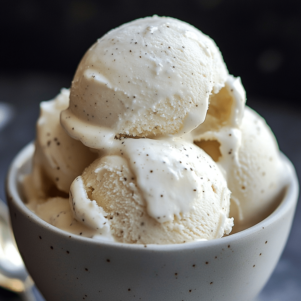 Vanilla Bean Coconut Ice Cream