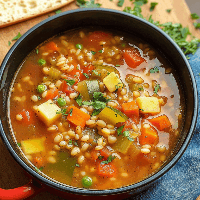 Vegetable Barley Soup