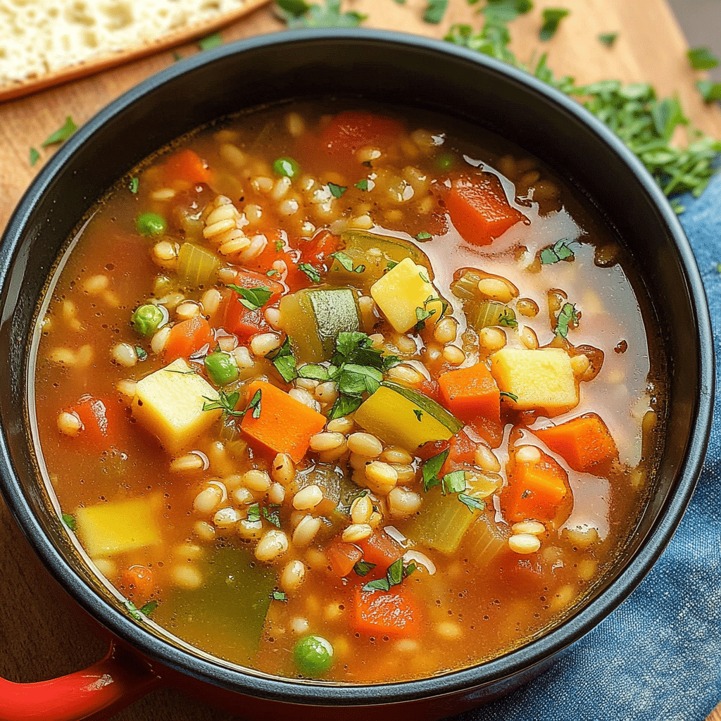 Vegetable Barley Soup