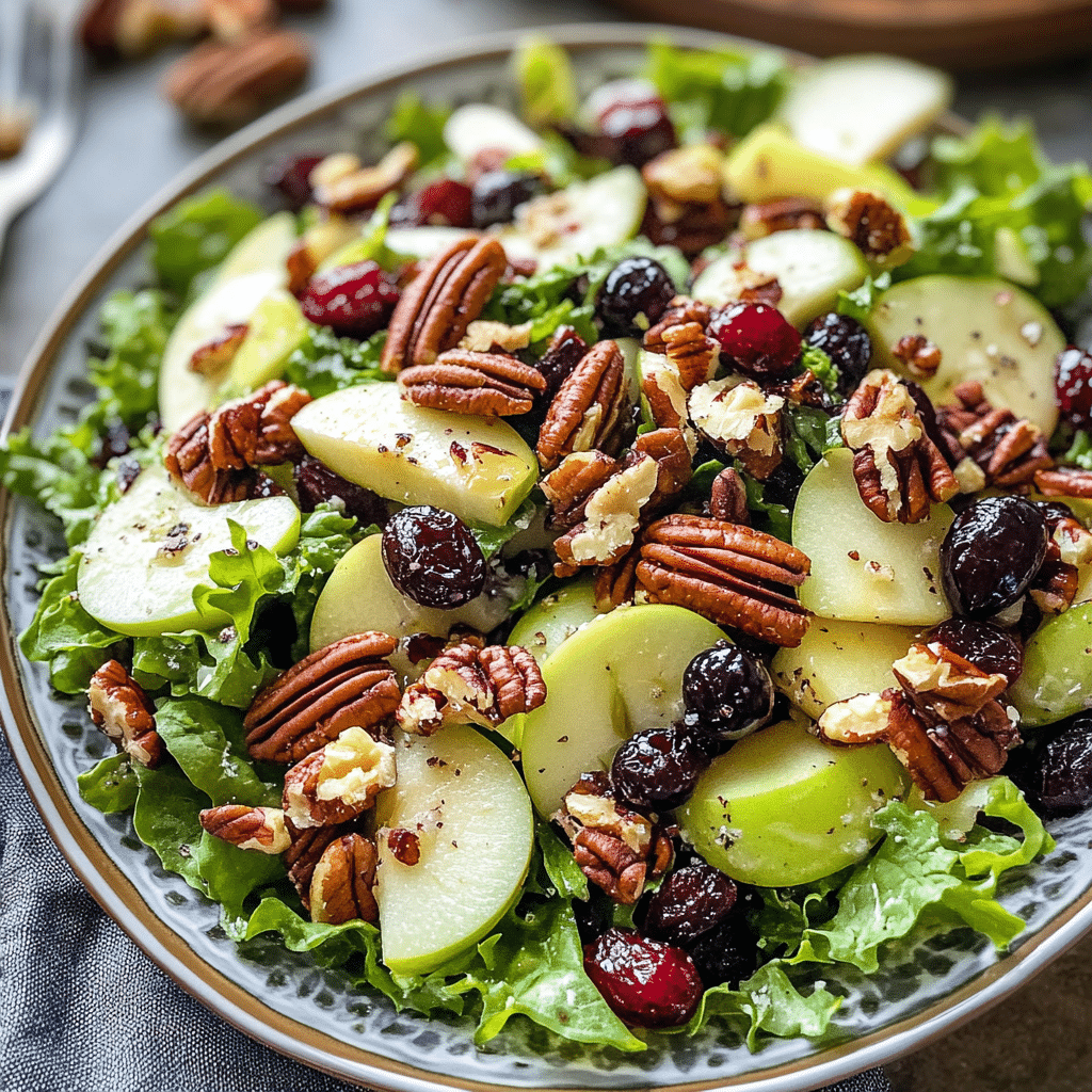 Apple Cranberry Pecan Salad