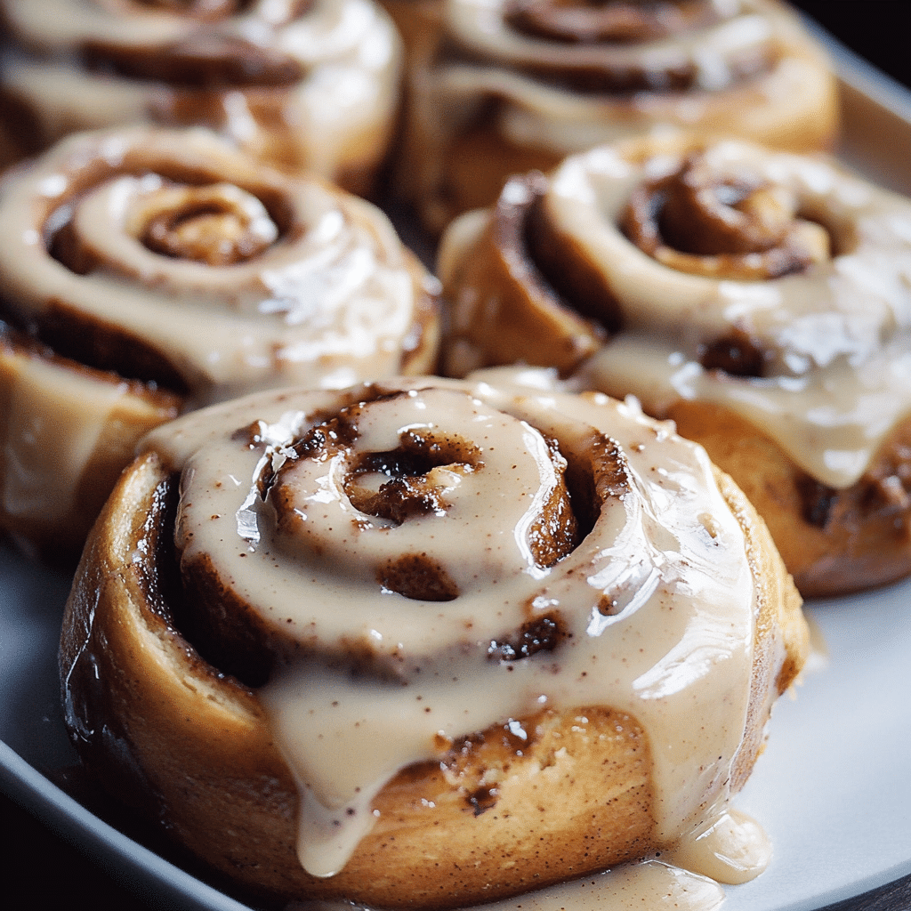 Brown Butter Iced Mocha Cinnamon Rolls