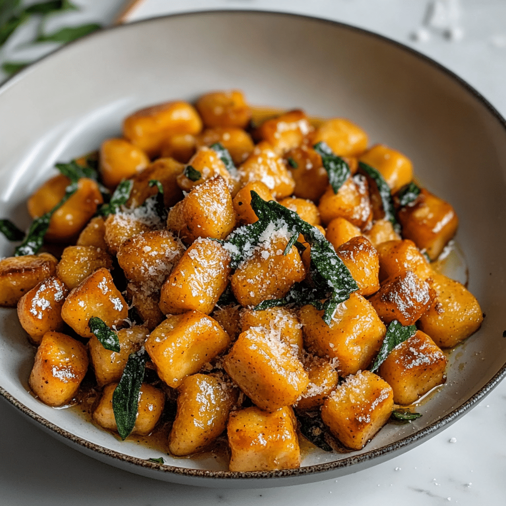 Brown Butter Sweet Potato Gnocchi