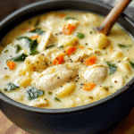 CHICKEN AND GNOCCHI SOUP