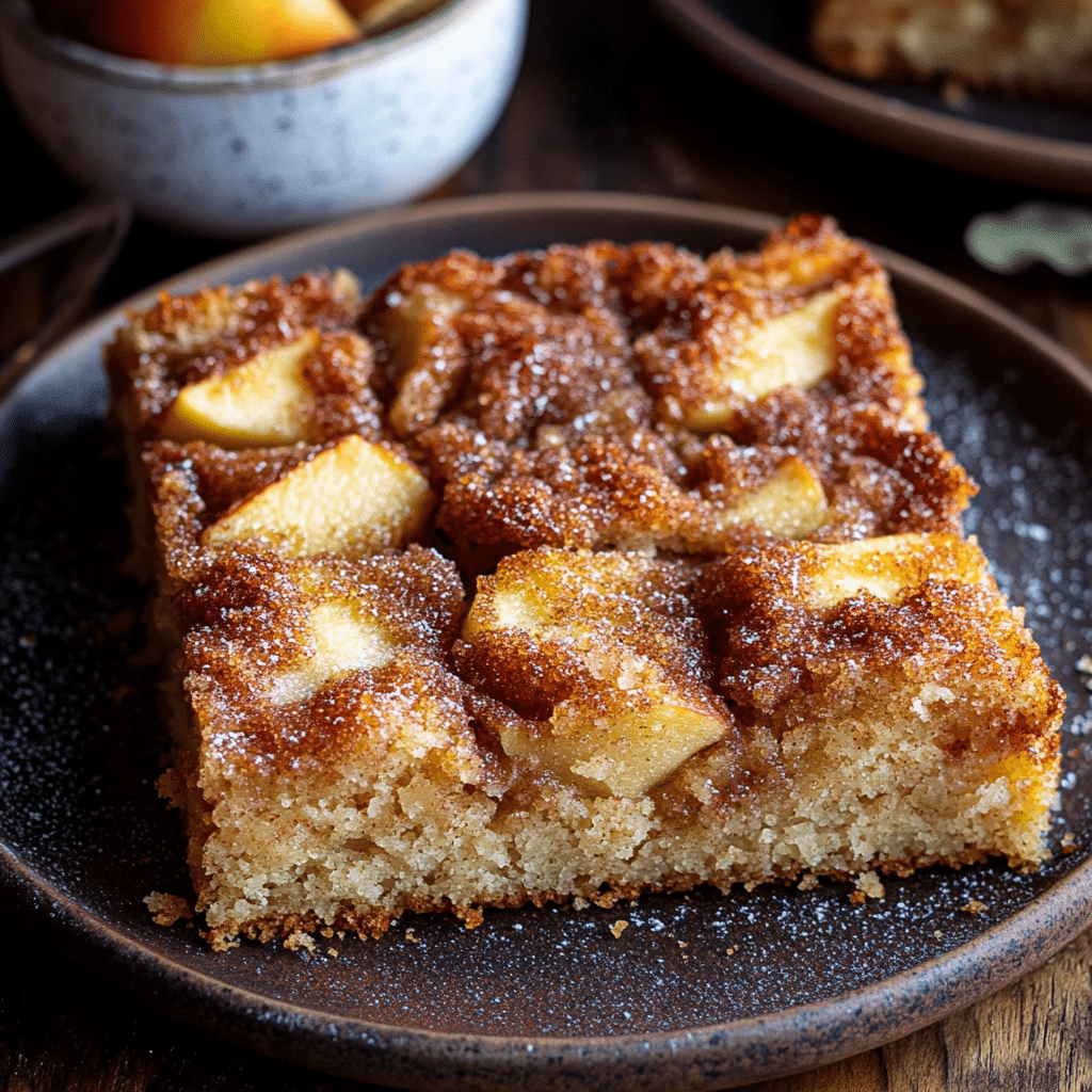 Easy Cinnamon Sugar Apple Cake