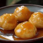 Golden syrup dumplings