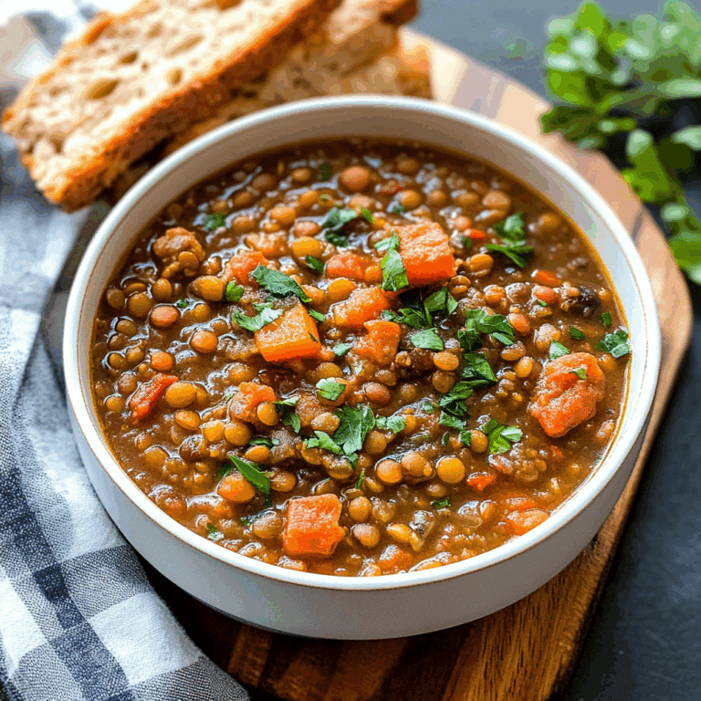 Instant Pot Lentil Soup