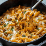 One Pot Cheeseburger Pasta