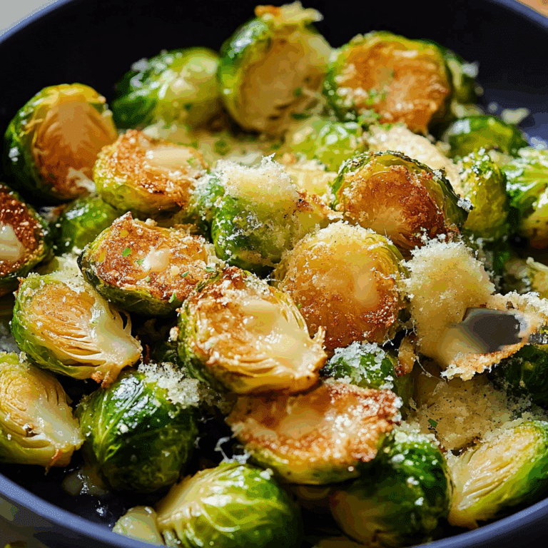 Parmesan Brussels Sprouts