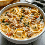Sausage Tortellini Soup
