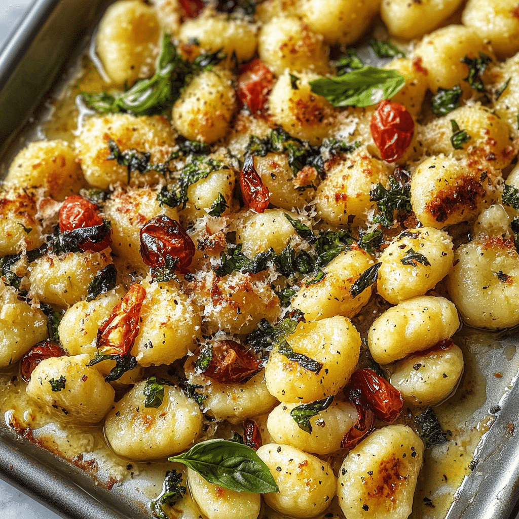Sheet Pan Gnocchi