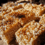 Toasted Marshmallow Caramel Rice Krispie Treats