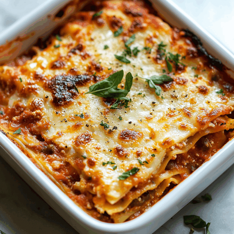 Vegetarian Lasagna