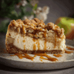 Apple Crumble Cheesecake