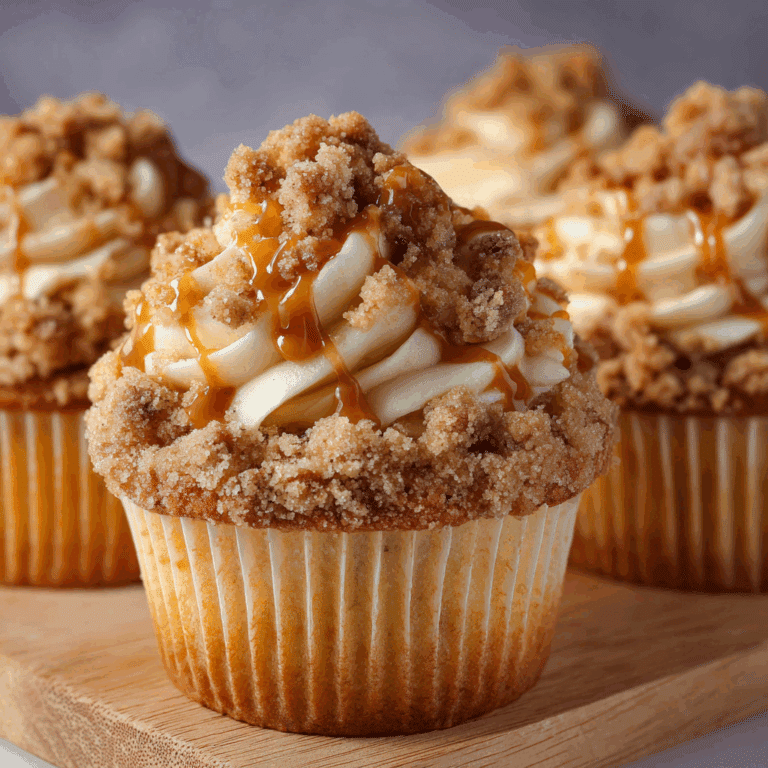 Apple Crumble Cupcakes