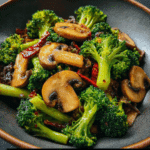 Broccoli & Mushroom Stir Fry